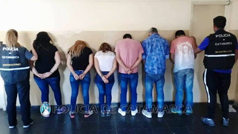 Aprehenden a seis tucumanos por numerosos robos a peregrinos