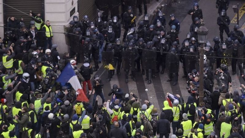 Otro sábado de furia en París y toda Francia