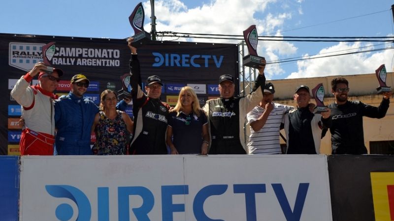 Walter D’Agostini, campeón de la Sénior en el Rally Argentino