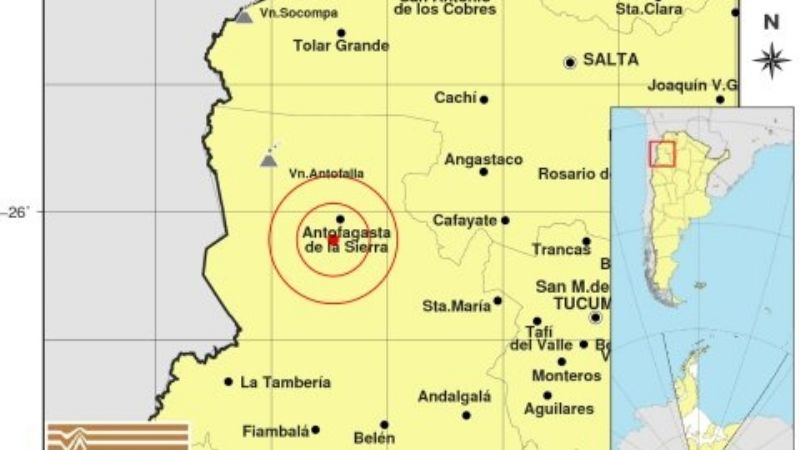 Dos temblores sacudieron el Oeste