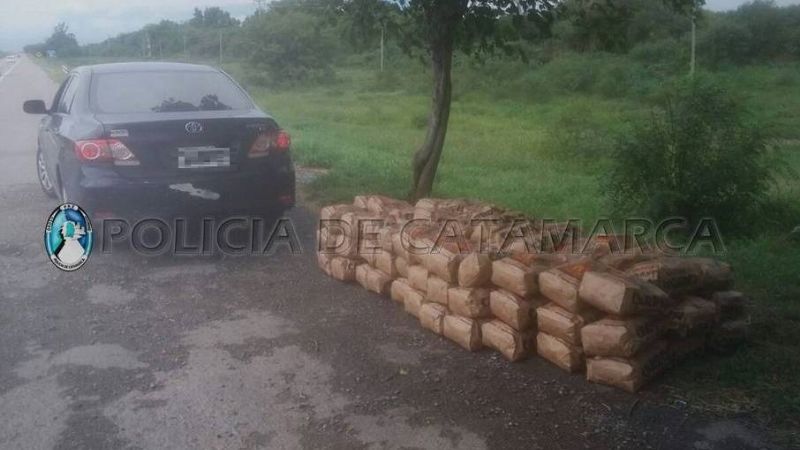Transportaba carbón sin documentación