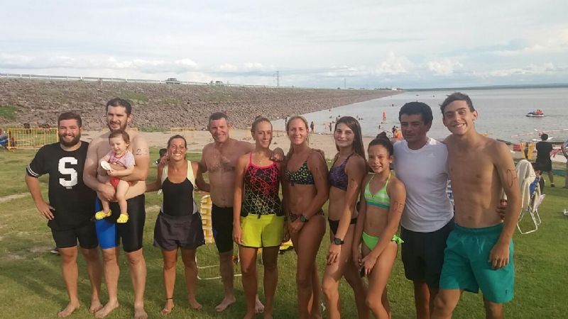 Podios catamarqueños en el torneo de Aguas Abiertas