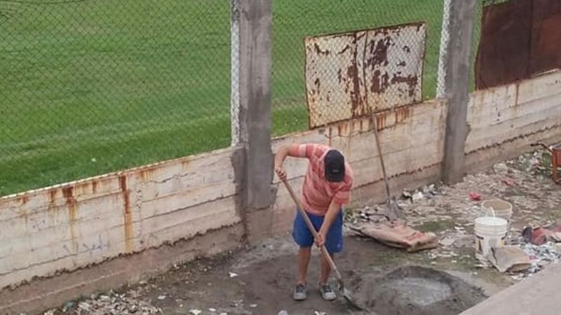 San Martín-Villa Cubas con público de ambos clubes