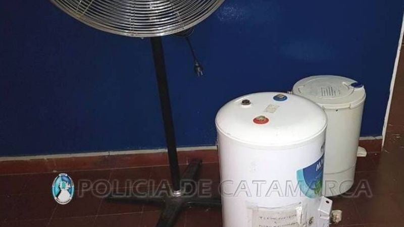 Aprehenden a tres sujetos y secuestran varios elementos robados