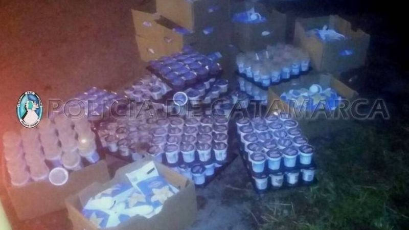 Secuestran lácteos en Capayán