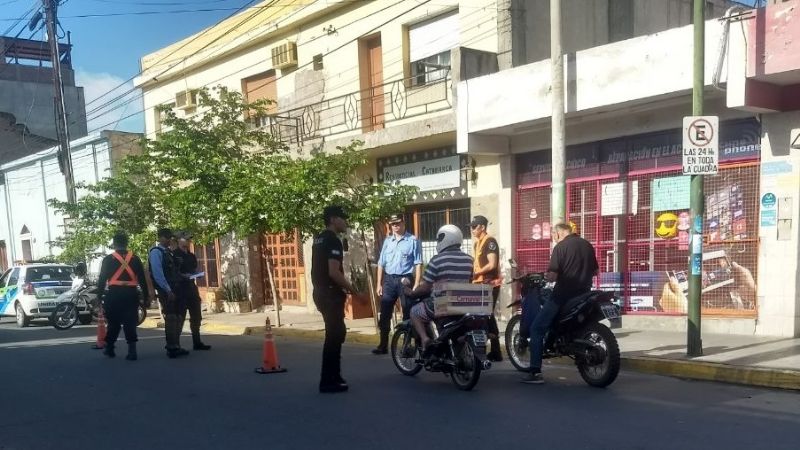 Gran cantidad de rodados retenidos en distintos controles