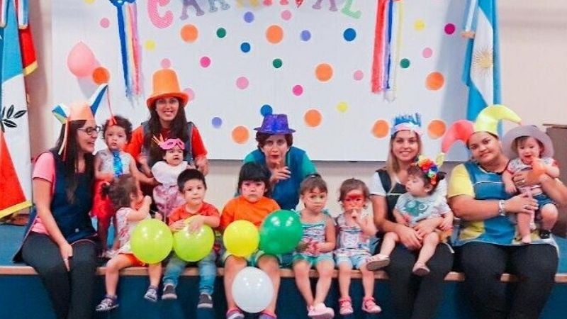 Los más pequeños del Senado celebraron el carnaval