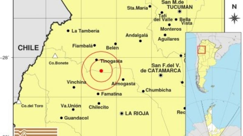 La mañana arrancó con un temblor