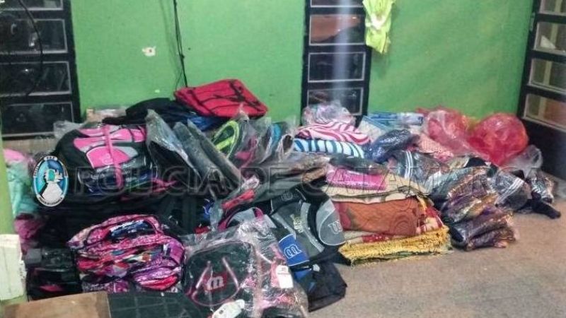 Secuestran mercadería ilegal en el puesto caminero El Portezuelo