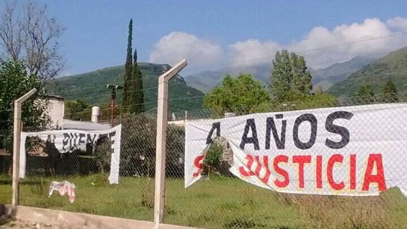 Quemaron carteles alusivos a la tragedia de El Rodeo