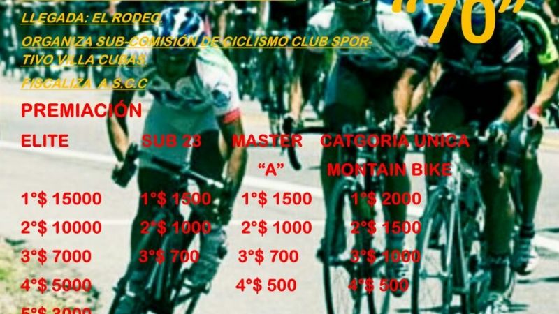 La “Trepada a El Rodeo” se correrá el 25 de marzo