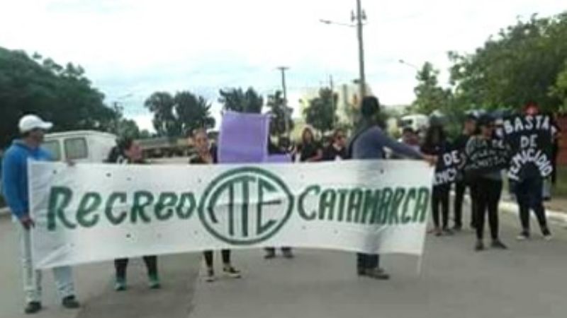 ATE Recreo se suma al paro y movilización