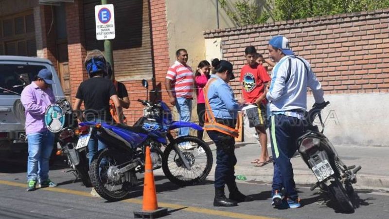 Un total de 39 motos secuestradas en operativo de control vehicular