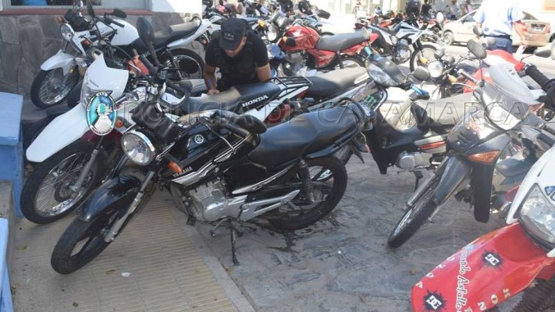 Un total de 39 motos secuestradas en operativo de control vehicular
