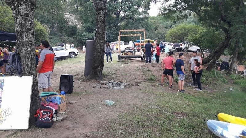 Duatlón en el Dique de Collagasta