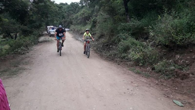 Duatlón en el Dique de Collagasta