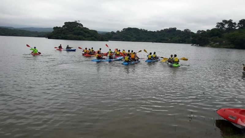 Duatlón en el Dique de Collagasta