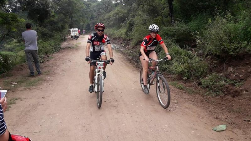 Duatlón en el Dique de Collagasta