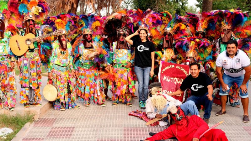 El Shincal y Londres fueron escenarios de los rituales del Carnaval