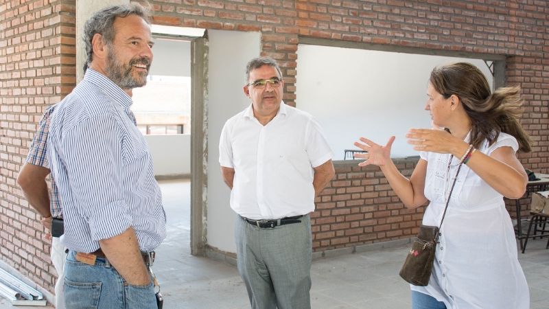 Jalil supervisó el traslado del colegio FASTA