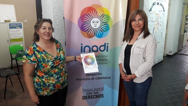 El INADI entrega su calendario 2018 a Instituciones y ONG