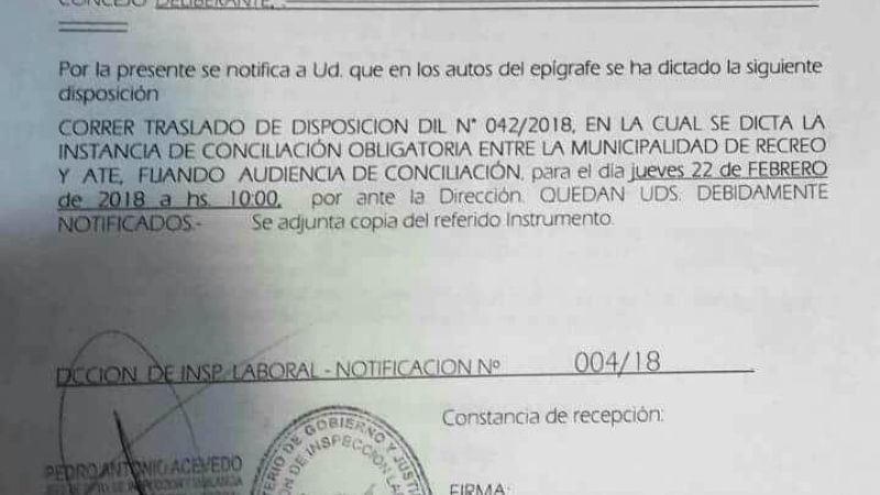 Se levantó el paro de este viernes por "conciliación obligatoria"