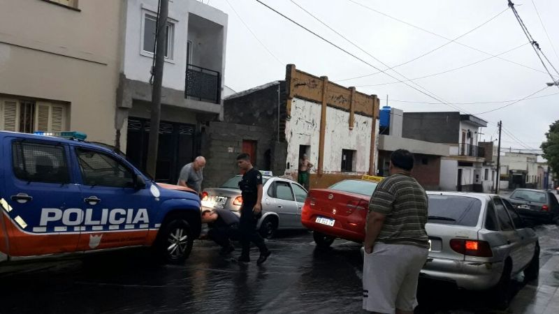 Torrencial lluvia causó serios inconvenientes