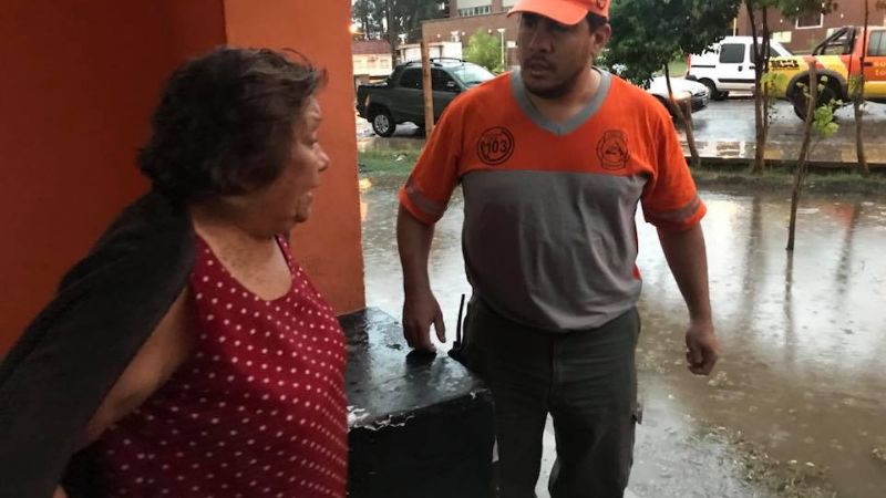Torrencial lluvia causó serios inconvenientes