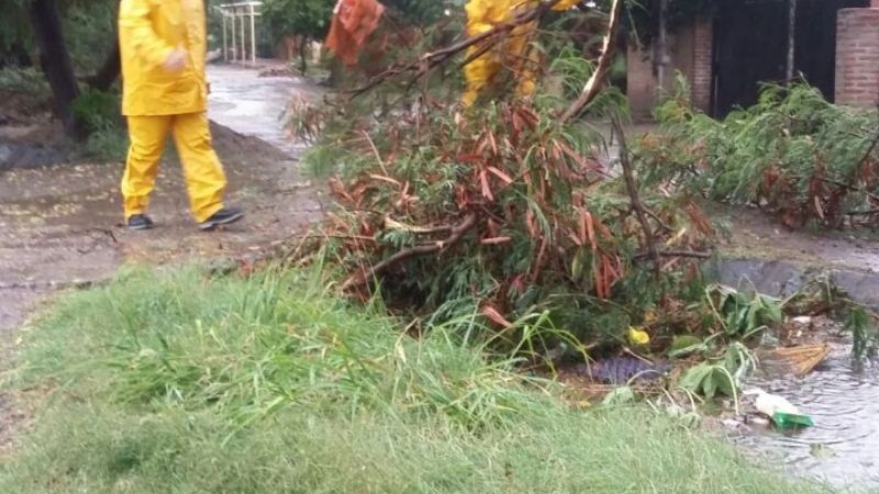 Impresionantes fotos del temporal, que se profundiza