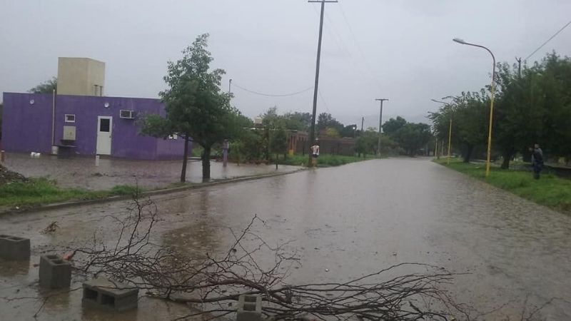 Colectivo quedó atascado en FME