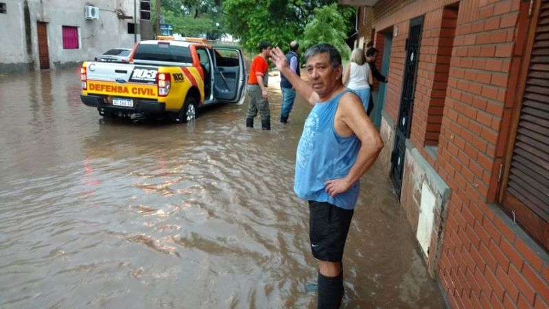 Impresionantes fotos del temporal, que se profundiza