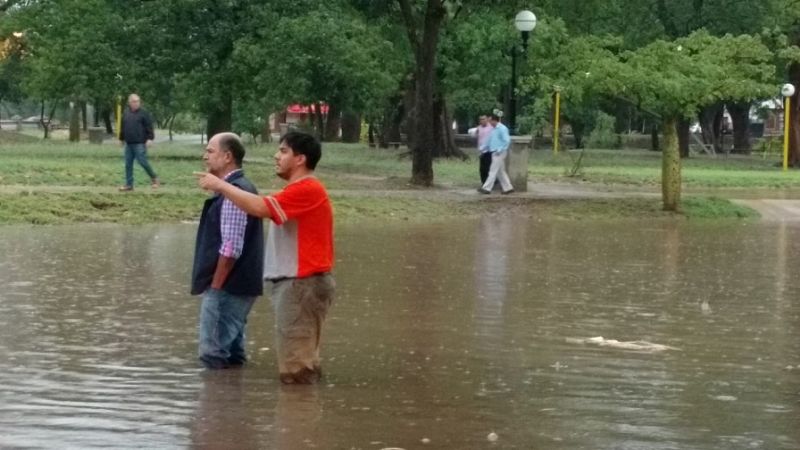 Impresionantes fotos del temporal, que se profundiza