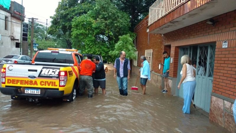 Impresionantes fotos del temporal, que se profundiza