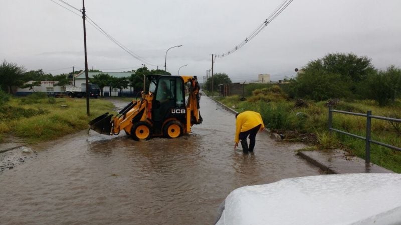 Trabajos tras el temporal y apertura del Palacio Municipal