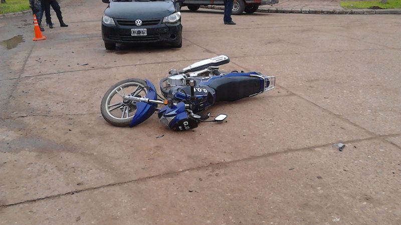 Cuatro heridos en accidentes de tránsito