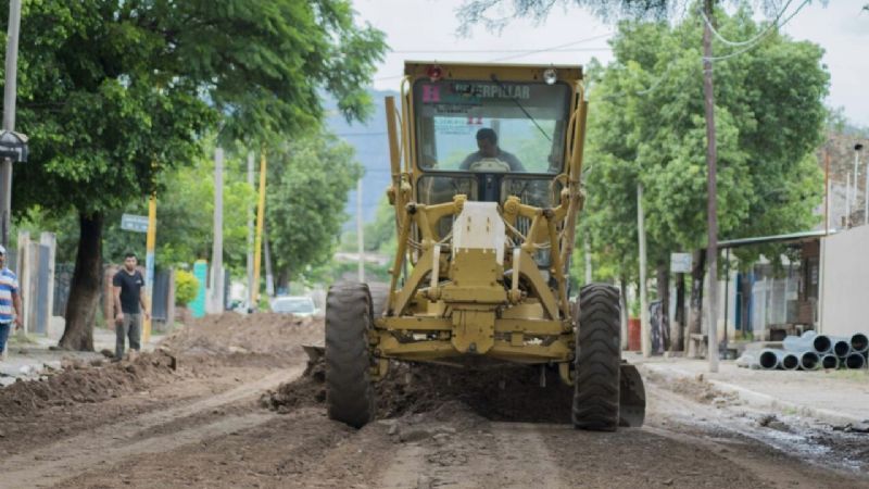 Inmediata intervención en Fray Mamerto Esquiú tras la lluvia