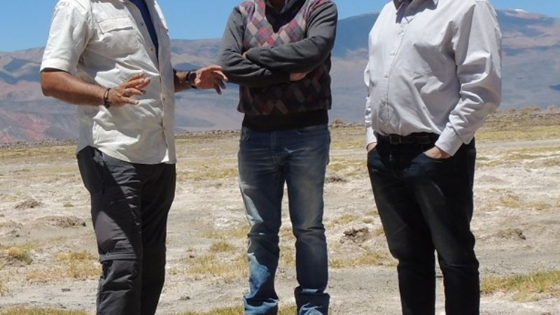 Senadores visitaron la Minera del Salar de Antofalla