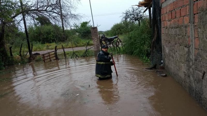 Cuantiosos daños en Valle Viejo por la tormenta
