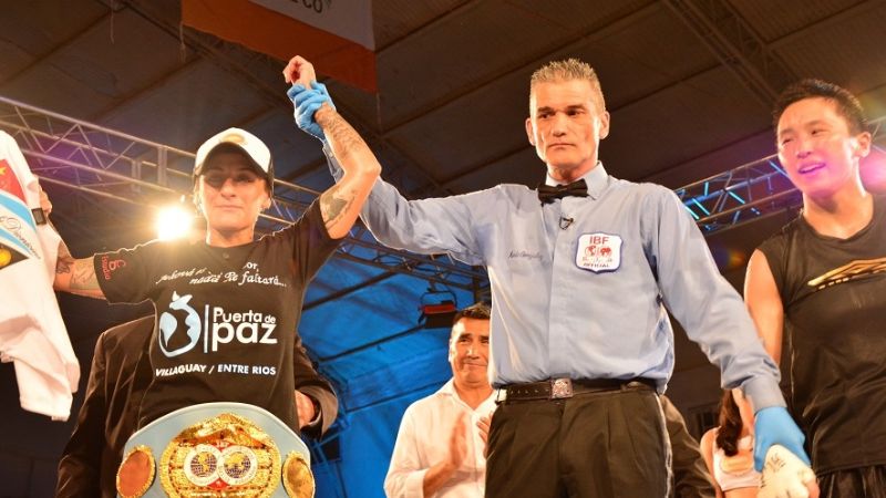 “La Gurisa” Dionicius retuvo su faja FIB ante la japonesa Nuki