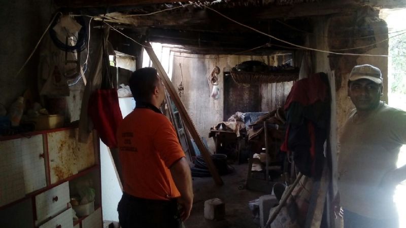 Continúan asistiendo a los damnificados por las lluvias en Andalgalá