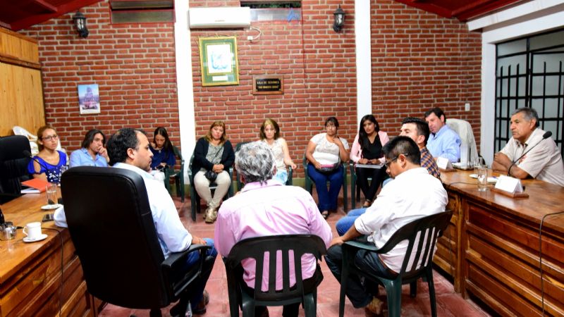 Santa María: Reunión por la problemática de la salud