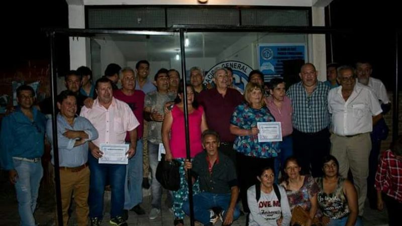 Nueva filial de la CGT en Recreo