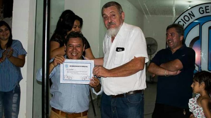 Nueva filial de la CGT en Recreo