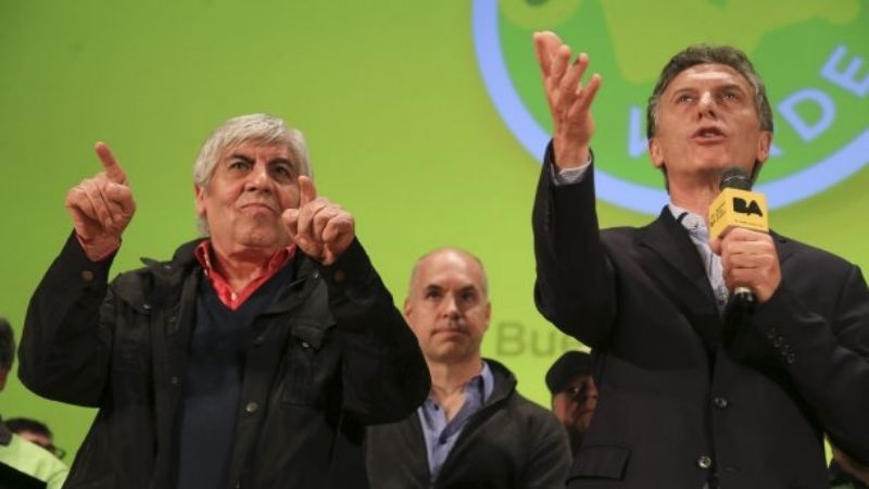 Qué hará Macri durante la marcha de la oposición liderada por Moyano