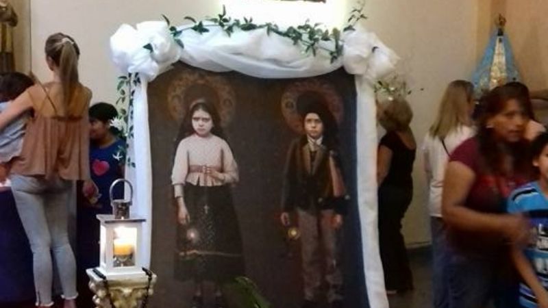 La Pastoral de la Niñez celebró a los Pastorcitos de Fátima