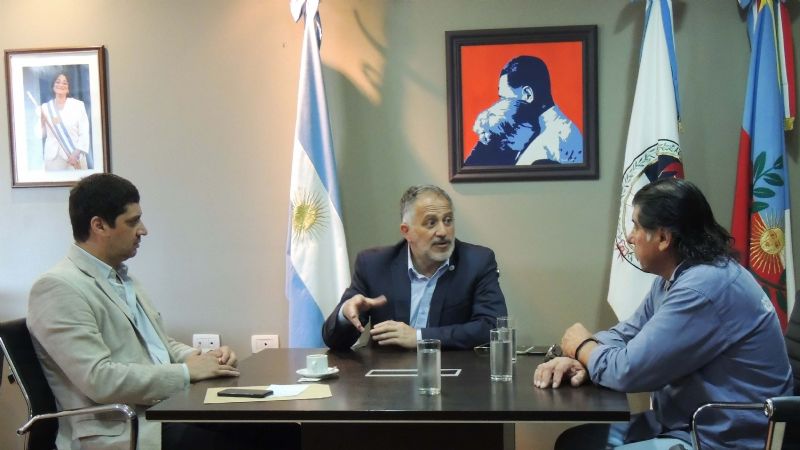 Reunión por obras hídricas para Belén