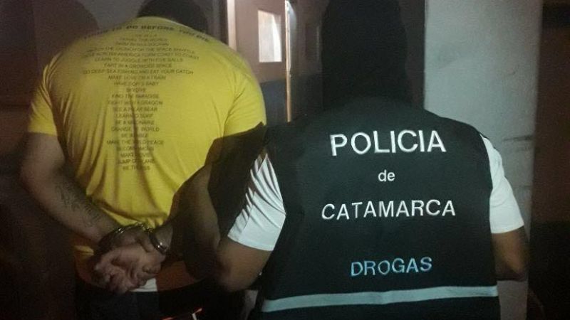 Otro golpe a la droga en el Norte
