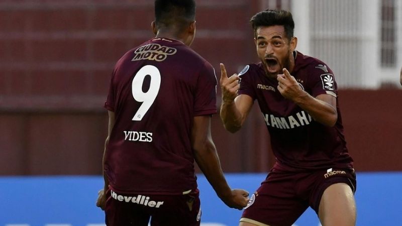 Buena ventaja de Lanús en la Copa Sudamericana