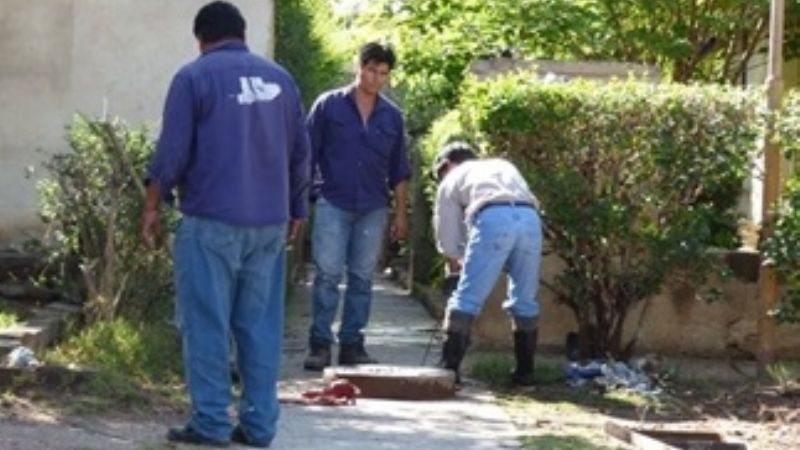 Limpieza del sistema de cloacas