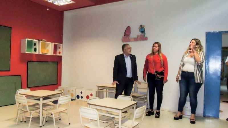 El Jardín Maternal comenzó sus actividades en un lugar renovado